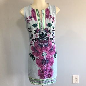 Beautiful floral patterned cotton dress